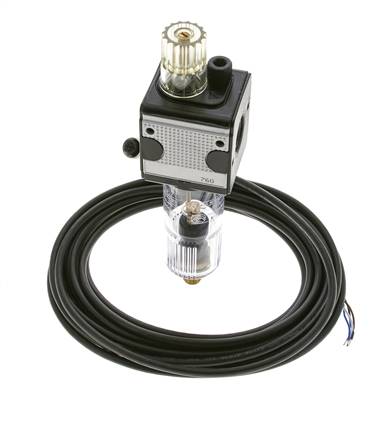 Lubrificateur G1/4'' Surveillance de Niveau Électrique Polycarbonate Multifix 1