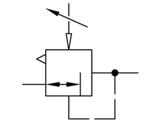 Régulateur de pression G3/4'' 8700l/min 0.5-16.0bar/7-232psi Multifix 2