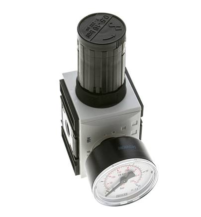 Régulateur de pression de précision pour assemblage de collecteur G1/4'' 2000l/min 0.5-16.0bar/7-232psi PA Futura 1