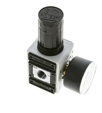 Régulateur de Pression de Précision pour Assemblage de Collecteur G1/4''&3/8'' 2500l/min 0.1-2.0bar/1-29psi PA Futura 1