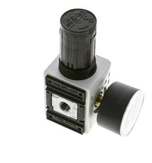 Régulateur de pression de précision pour assemblage de collecteur G1/4'' 2000l/min 0.5-10.0bar/7-145psi PA Futura 1