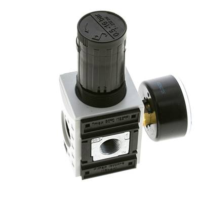Régulateur de pression de précision pour assemblage de collecteur G1/4''&3/8'' 2500l/min 0.5-16.0bar/7-232psi PA Futura 1