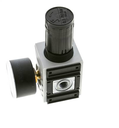Régulateur de pression de précision pour assemblage de collecteur G1/4'' 2000l/min 0.5-10.0bar/7-145psi PA Futura 1