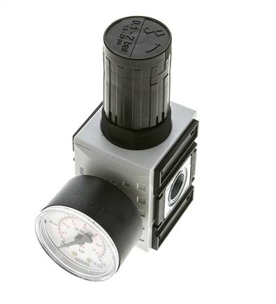 Régulateur de Pression de Précision pour Assemblage de Collecteur G1/4''&3/8'' 2500l/min 0.1-2.0bar/1-29psi PA Futura 1