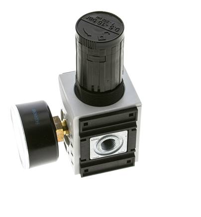 Régulateur de pression de précision pour assemblage de collecteur G1/4'' 2000l/min 0.5-16.0bar/7-232psi PA Futura 1