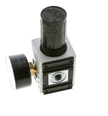 Régulateur de pression de précision pour assemblage de collecteur G1/4'' 2000l/min 0.5-16.0bar/7-232psi PA Futura 1