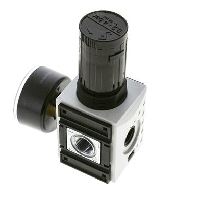 Régulateur de pression de précision pour assemblage de collecteur G1/4''&3/8'' 2500l/min 0.2-4.0bar/3-58psi PA Futura 1