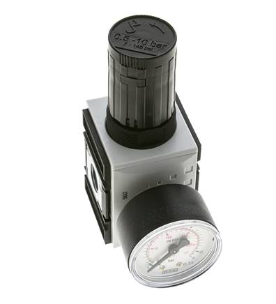 Régulateur de Pression de Précision pour Assemblage de Collecteur G1/4''&3/8'' 2500l/min 0.5-10.0bar/7-145psi PA Futura 1