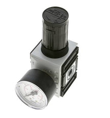 Régulateur de pression de précision pour assemblage de collecteur G1/4'' 2000l/min 0.5-10.0bar/7-145psi PA Futura 1