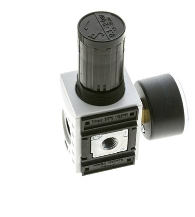 Régulateur de pression de précision pour assemblage de collecteur G1/4'' 2000l/min 0.1-2.0bar/1-29psi PA Futura 1