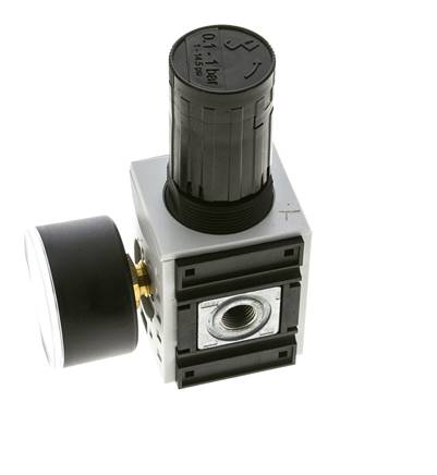 Régulateur de Pression de Précision pour Assemblage de Collecteur G1/4'' 2000l/min 0.1-1.0bar/1-14psi PA Futura 1