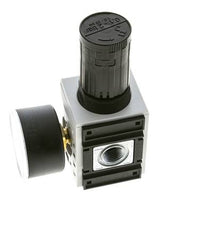 Régulateur de Pression de Précision pour Assemblage de Collecteur G1/4''&3/8'' 2500l/min 0.1-2.0bar/1-29psi PA Futura 1