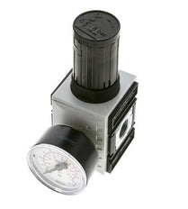 Régulateur de pression de précision pour assemblage de collecteur G1/4''&3/8'' 2500l/min 0.5-8.0bar/7-116psi PA Futura 1