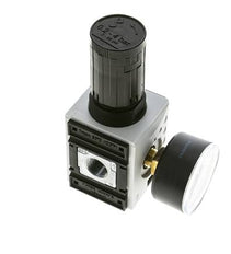 Régulateur de pression de précision pour assemblage de collecteur G1/4''&3/8'' 2500l/min 0.2-4.0bar/3-58psi PA Futura 1