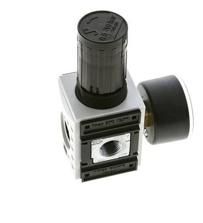 Régulateur de Pression de Précision pour Assemblage de Collecteur G1/4''&3/8'' 2500l/min 0.5-10.0bar/7-145psi PA Futura 1