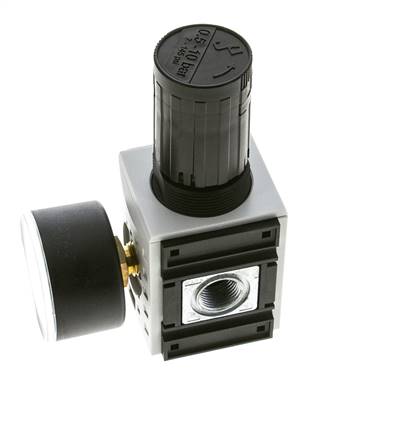 Régulateur de Pression de Précision pour Assemblage de Collecteur G1/4''&3/8'' 2500l/min 0.5-10.0bar/7-145psi PA Futura 1