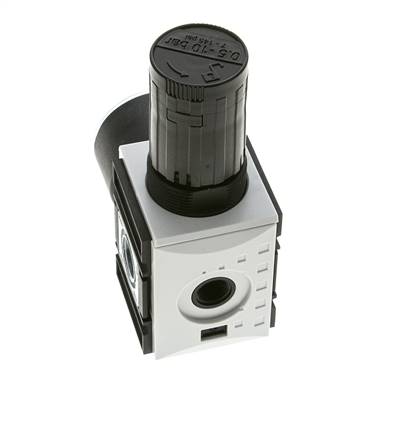 Régulateur de Pression de Précision pour Assemblage de Collecteur G1/4''&3/8'' 2500l/min 0.5-10.0bar/7-145psi PA Futura 1