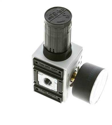 Régulateur de Pression de Précision pour Assemblage de Collecteur G1/4''&3/8'' 2500l/min 0.1-1.0bar/1-14psi PA Futura 1