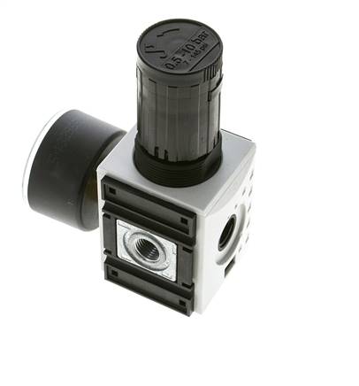 Régulateur de pression de précision pour assemblage de collecteur G1/4'' 2000l/min 0.5-10.0bar/7-145psi PA Futura 1