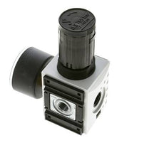 Régulateur de pression de précision pour assemblage de collecteur G1/4'' 2000l/min 0.5-10.0bar/7-145psi PA Futura 1