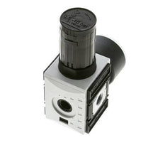 Régulateur de pression de précision pour assemblage de collecteur G1/4'' 2000l/min 0.5-10.0bar/7-145psi PA Futura 1