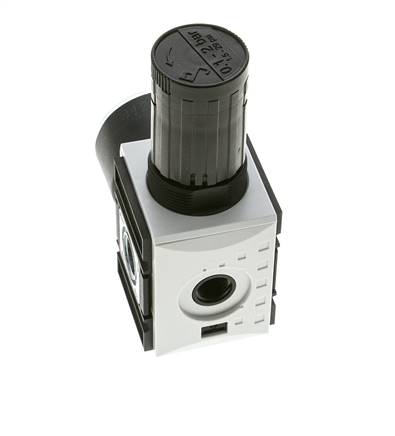 Régulateur de Pression de Précision pour Assemblage de Collecteur G1/4''&3/8'' 2500l/min 0.1-2.0bar/1-29psi PA Futura 1