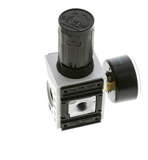 Régulateur de pression de précision pour assemblage de collecteur G1/4'' 2000l/min 0.5-16.0bar/7-232psi PA Futura 1