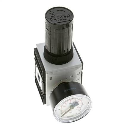 Régulateur de pression de précision pour assemblage de collecteur G1/4'' 2000l/min 0.2-4.0bar/3-58psi PA Futura 1