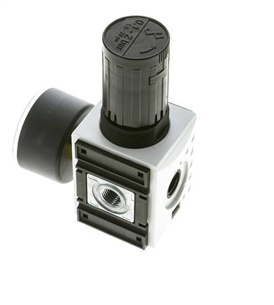 Régulateur de pression de précision pour assemblage de collecteur G1/4'' 2000l/min 0.1-2.0bar/1-29psi PA Futura 1