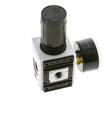 Régulateur de pression de précision pour assemblage de collecteur G1/4'' 2000l/min 0.5-8.0bar/7-116psi PA Futura 1