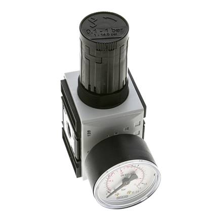 Régulateur de Pression de Précision pour Assemblage de Collecteur G1/4'' 2000l/min 0.1-1.0bar/1-14psi PA Futura 1