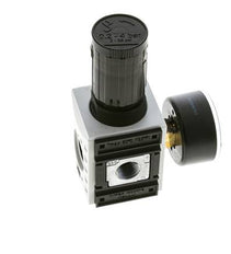 Régulateur de pression de précision pour assemblage de collecteur G1/4''&3/8'' 2500l/min 0.2-4.0bar/3-58psi PA Futura 1