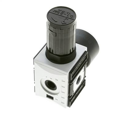 Régulateur de pression de précision pour assemblage de collecteur G1/4'' 2000l/min 0.1-2.0bar/1-29psi PA Futura 1