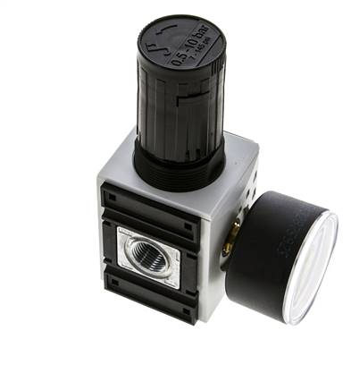 Regulateur de pression pour collecteur G1/4'' et 3/8'' 2500l/min 0.5-10.0bar/7-145psi Futura 1