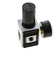 Regulateur de pression pour assemblage de collecteur G1/4''&3/8'' 2500l/min 0.2-4.0bar/3-58psi PA Futura 1