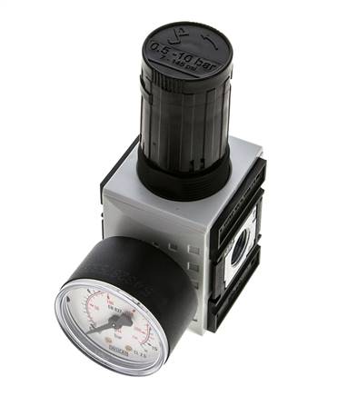 Regulateur de pression pour collecteur G1/4'' et 3/8'' 2500l/min 0.5-10.0bar/7-145psi Futura 1