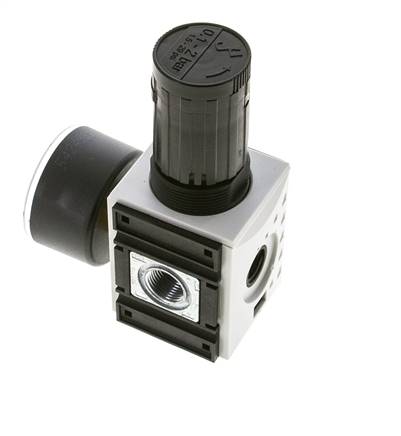 Regulateur de pression pour ensemble de collecteurs G1/4'' et 3/8'' 2500l/min 0.1-2.0bar/1-29psi Futura 1