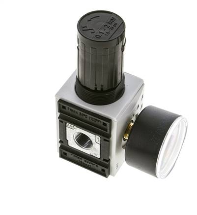 Regulateur de pression pour ensemble de collecteurs G1/4'' et 3/8'' 2500l/min 0.1-2.0bar/1-29psi Futura 1