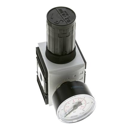 Regulateur de pression pour assemblage de collecteur G1/4'' 2000l/min 0.2-4.0bar/3-58psi PA Futura 1