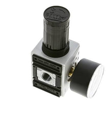 Regulateur de pression pour assemblage de collecteur G1/4''&3/8'' 2500l/min 0.1-1.0bar/1-14psi PA Futura 1