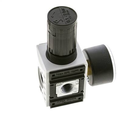 Regulateur de pression pour ensemble de collecteurs G1/4'' et 3/8'' 2500l/min 0.1-2.0bar/1-29psi Futura 1