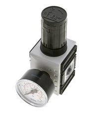 Regulateur de pression pour assemblage de collecteur G1/4''&3/8'' 2500l/min 0.5-8.0bar/7-116psi PA Futura 1