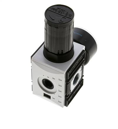 Regulateur de pression pour assemblage de collecteur G1/4''&3/8'' 2500l/min 0.5-16.0bar/7-232psi PA Futura 1