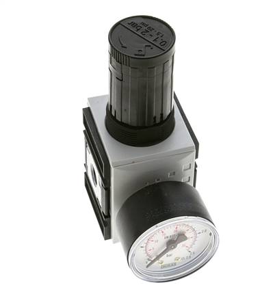 Regulateur de pression pour assemblage de collecteur G1/4'' 2000l/min 0.1-2.0bar/1-29psi PA Futura 1