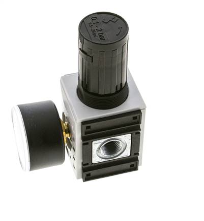 Regulateur de pression pour ensemble de collecteurs G1/4'' et 3/8'' 2500l/min 0.1-2.0bar/1-29psi Futura 1