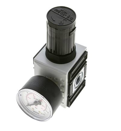 Regulateur de pression pour assemblage de collecteur G1/4'' 2000l/min 0.5-10.0bar/7-145psi PA Futura 1