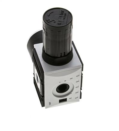 Regulateur de pression pour assemblage de collecteur G1/4'' 2000l/min 0.1-1.0bar/1-14psi PA Futura 1