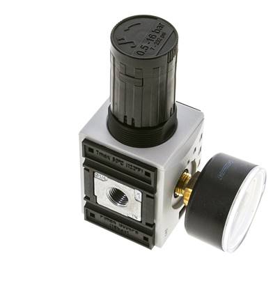 Regulateur de pression pour assemblage de collecteur G1/4'' 2000l/min 0.5-16.0bar/7-232psi PA Futura 1