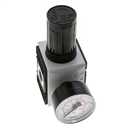 Regulateur de pression pour assemblage de collecteur G1/4''&3/8'' 2500l/min 0.5-16.0bar/7-232psi PA Futura 1