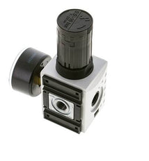 Regulateur de pression pour assemblage de collecteur G1/4'' 2000l/min 0.5-16.0bar/7-232psi PA Futura 1